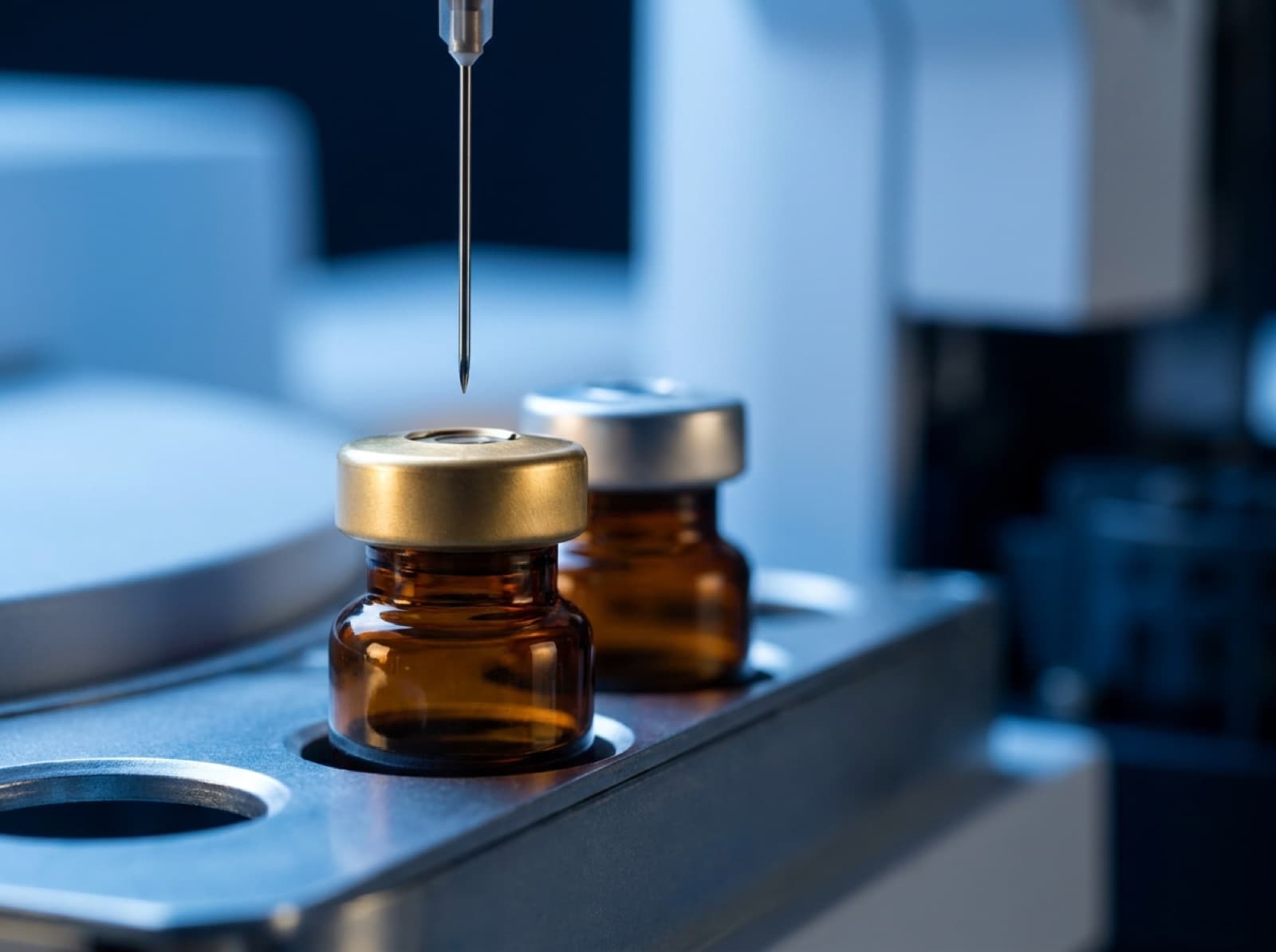 Vial per l'analisi al gascromatografo